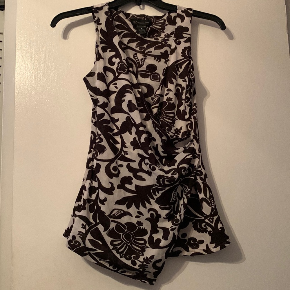 INC Brown & Tan top